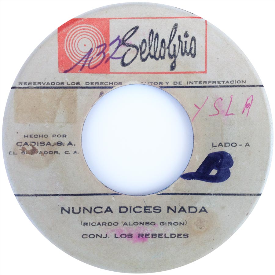 Ricardo Alfonso Girón conj. Los Rebeldes – Nunca Dices Nada / El Solterito